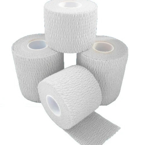 Plain White Elastic Tape