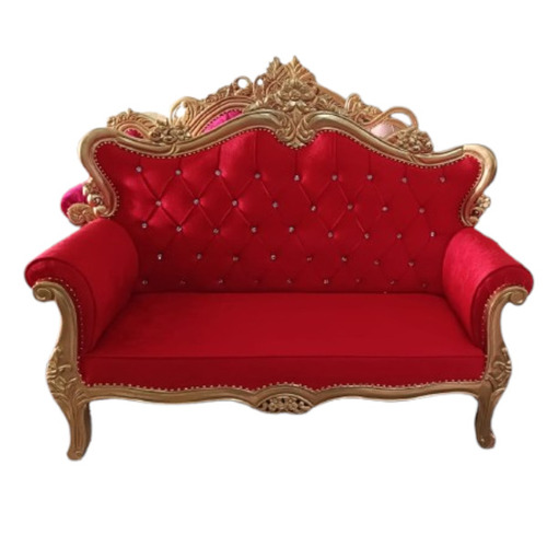 Red Wedding Stage Sofa