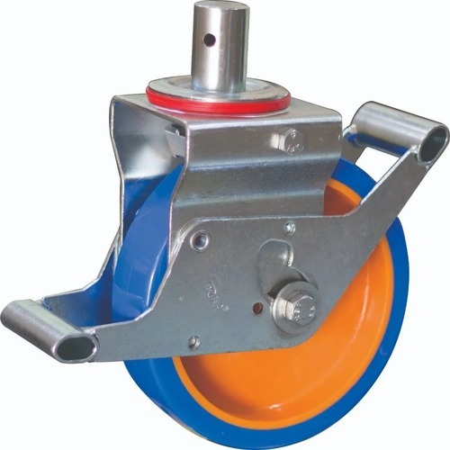 Rubber Wheel With Cast Iron