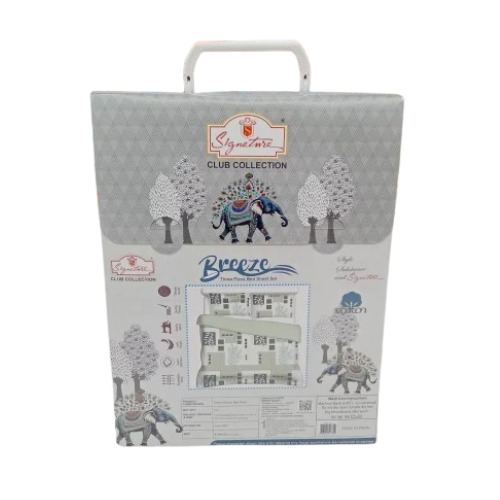 Signature Breeze Cotton Double Bedsheet