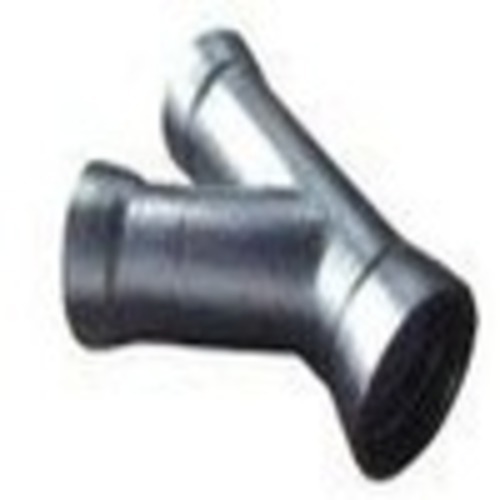 08 Double Socket Tee Bend - Stainless Steel, Silver | Good Quality, Industrial Use