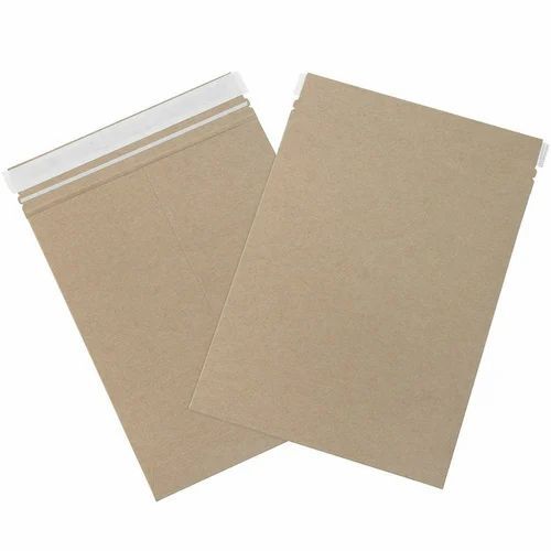 8x10 Inch Paper Courier Bag - Kraft Paper, 60 GSM, Brown, Peel And Seal Closure | Eco Friendly, Fine Finish