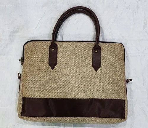 Comfortable Conference Laptop Bag - Brown, Standard Size | A Grade, Unisex, Plain Pattern, Office Use