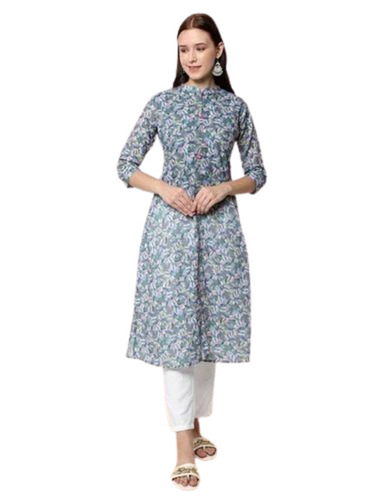 Digital Printed Cotton Kurti
