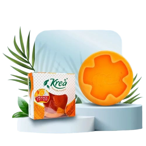 Orange Plain Bath Soap