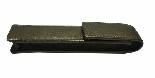 Plain Leather Pen Case