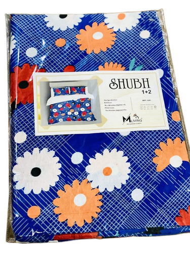 Poly Cotton Bed Sheets - Color: Multicolor