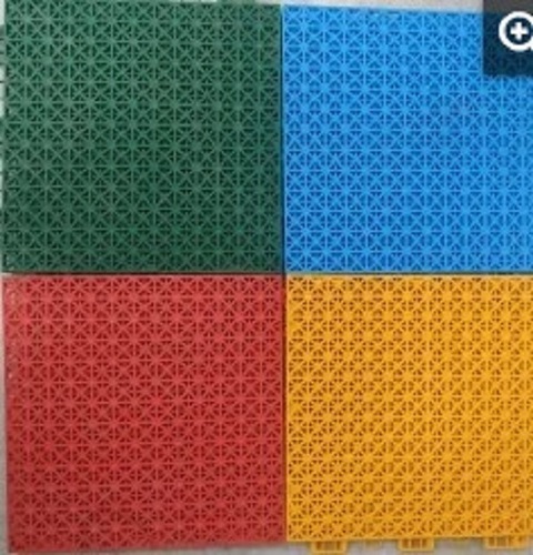 Rubber Floor Tile - Various Sizes, Various Colors | Non-Slip, Polished Finish, Long Lasting