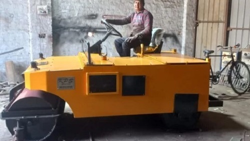 1.5 Ton Double Drum Cricket Pitch Roller