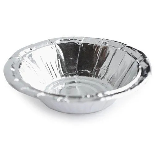 6 Inch Silver Paper Bowl - Feature: Disposable