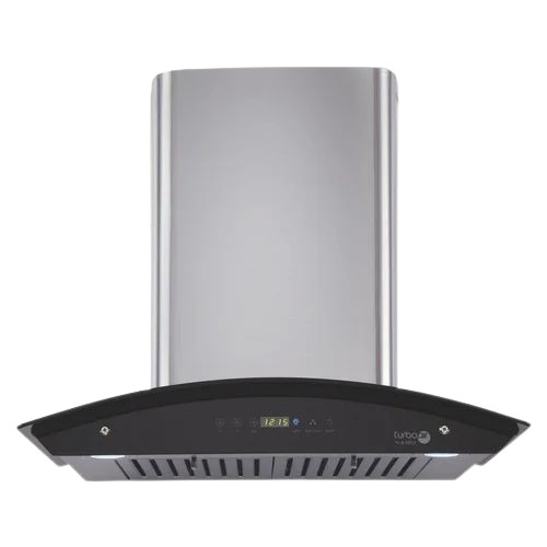 Commercial Kitchen Chimney - Stainless Steel 60 cm, 1200 m3/hr Suction | LED Lamp, Wall Mounted, Durable