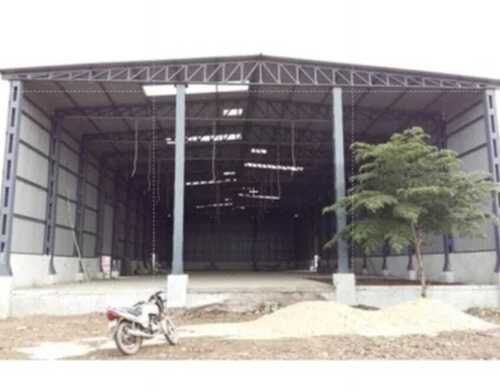 Industrial Fabrication Shed - Cement Board, Concrete, Glazed Tile | Modular Design, Roof Stability, Fire Resistance, Maintenance Ease