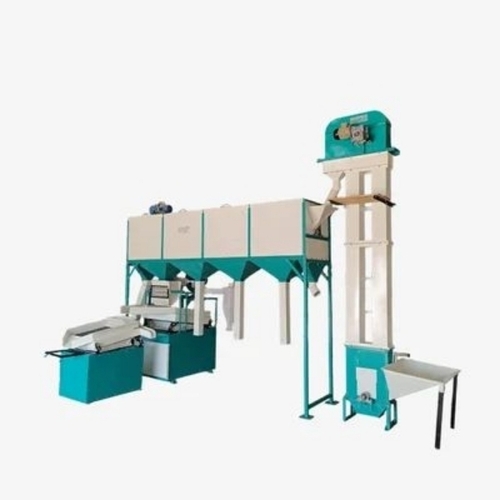 Industrial Seed And Grain Cleaning Plant - Steel Standard Size | Seed Cleaning Machine 2 Years Warranty