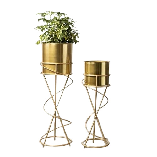 Iron Flower Pot Planter Set