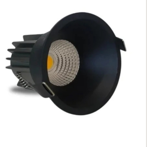 Led Deep Cob Light - Standard Size, Black | Durable, Long Lasting, 1 Year Warranty