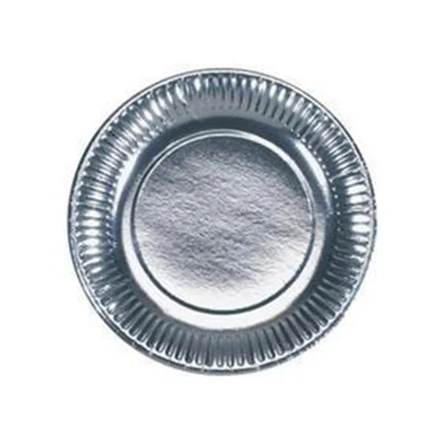 Silver Foil Paper Plates