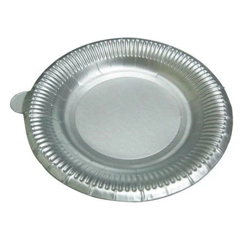 Silver Paper Plate