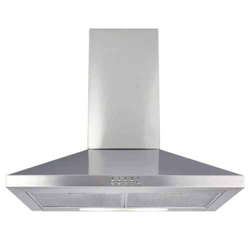 Ss Kitchen Chimney - Stainless Steel, 60 cm, 1200 m3/hr Air Flow | Wall Mounted, Vented Exhaust, 58 dB Noise Level