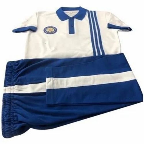 Summer Cotton Tracksuit - Cotton, All Size, Blue & White | Stylist, Comfortable, Skin Friendly Boys Sets