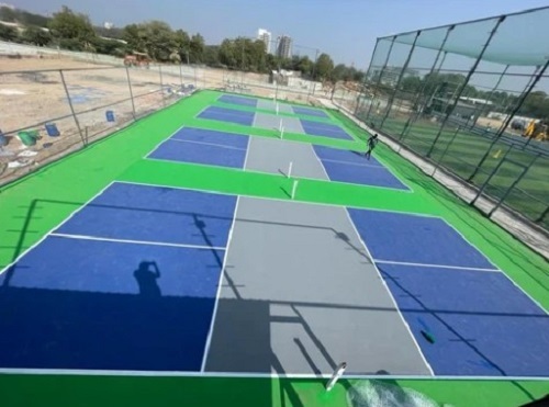 Synthetic Pickle Ball Court - Synthetic, Custom Size, Various Colors | Waterproof, Anti Skid, Easy Install