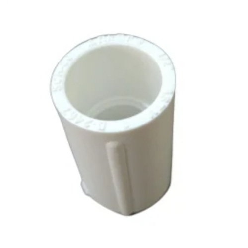 Upvc Socket Coupler - A Grade White, Corrosion Resistant | Eco Friendly, Durable Pipe Fitting