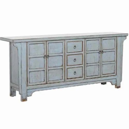 Grey Wooden Side Table