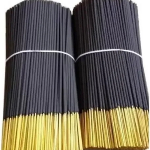 Incense Sticks - Bamboo Standard Size Black | Floral Fragrance Long Burning Time Aromatic Religious Therapeutic