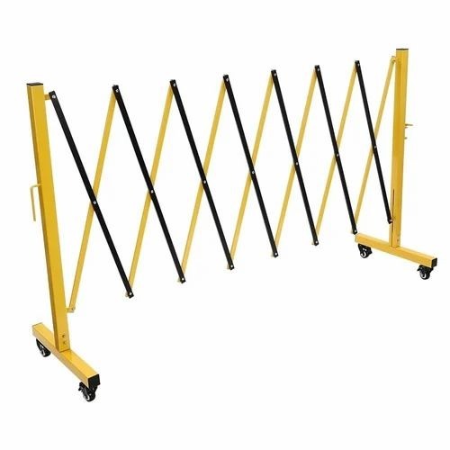Ms Road Safety Barriers - Mild Steel, Yellow, Polished | Road Safety