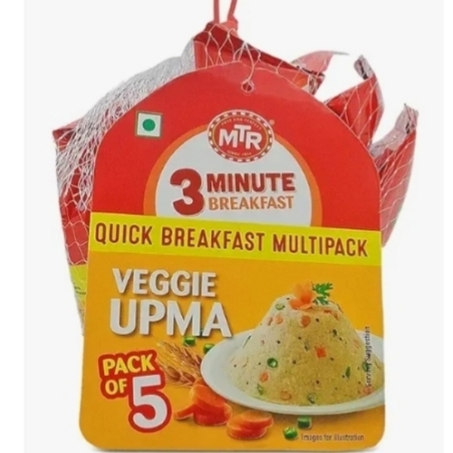 Veggie Upma - Bag Packaging, Tested Quality | Easy To Digest, Long Shelf Life, Pure