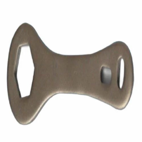 A Type Cylinder Opener Key With Sarbast - Stainless Steel, Silver | Industrial Use