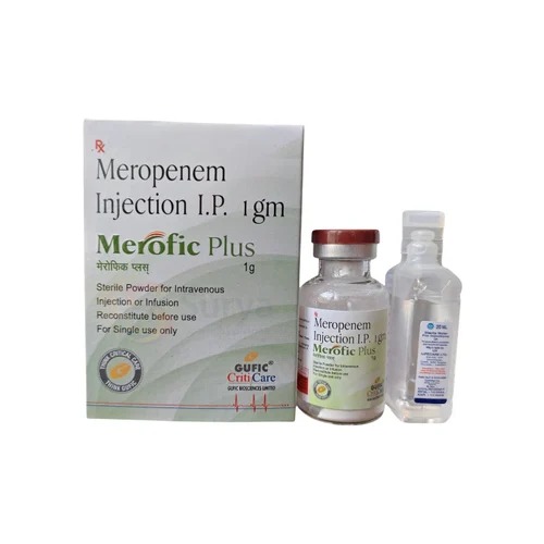 Merofic Plus 1Gm Injection - Drug Type: General Medicines