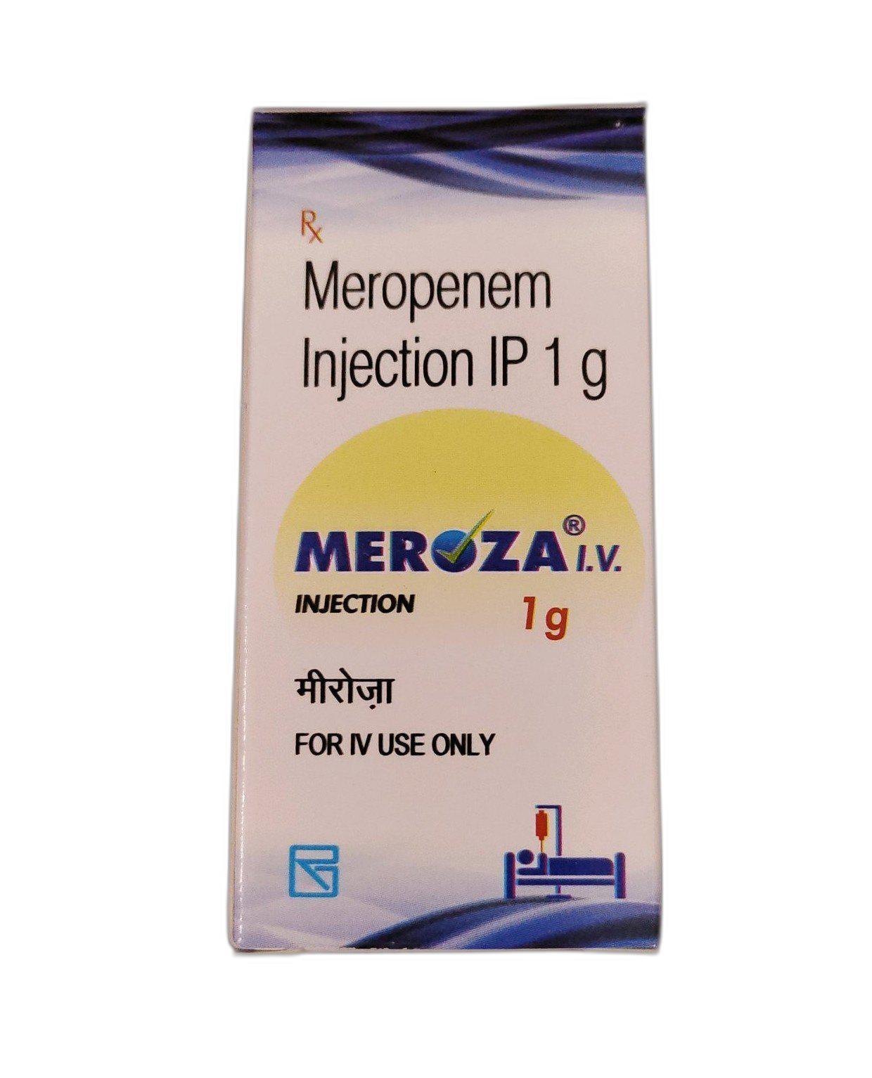 Meroza Iv 1 Gm Injection - Drug Type: General Medicines