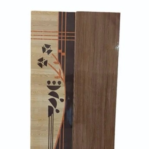 Plywood Interior Laminated Door - Custom Size, Multi Color | Center Lock Handle, Inward/Outward Open Style