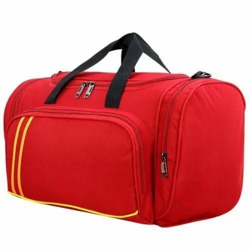 Polyester Luggage Bag - Customized Size, Red | Lightweight, Easy to Carry, On-Time Delivery