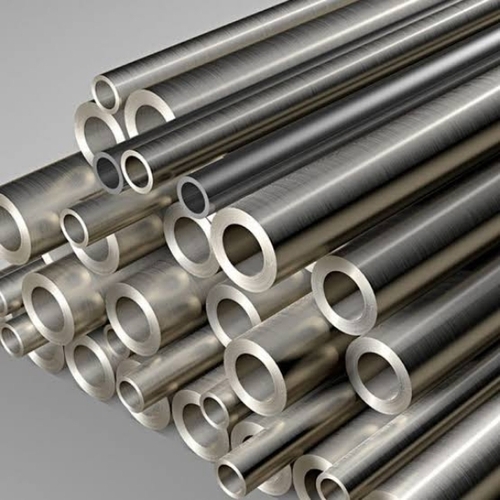 Stainless Steel Pipe - Stainless Steel, Silver, Round | Non-Alloy Alloy, Tested Quality Standards