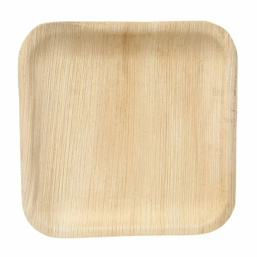 10 Inch Square Areca Leaf Plate