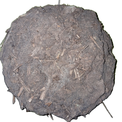 Cow Dung Cakes - Cow Dung, Dark Brown | Low Smoke, Long Burning Time, Tested Quality