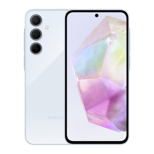 Samsung Mobile Phones - Metal & Glass Body, Standard Size, White, HD Screen, Fast Charging, Android OS