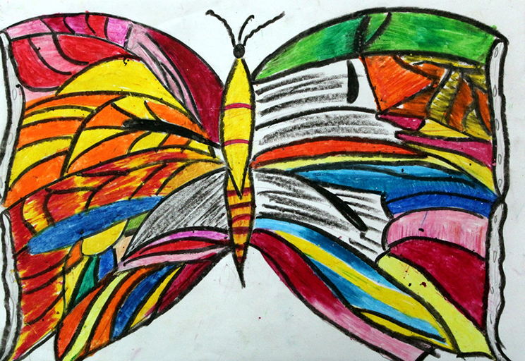Titlee Hand Painting (Titlee-The Butterfly 2012 B 093) - Color: Multiple