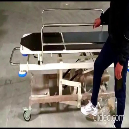 01 Recovery Trolley_dhpt 1150 - Steel, Customize Size, Silver Color | Hospital Use, Good Quality