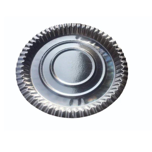 100 Gsm Silver Paper Plate