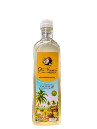 100% Pure Cold Pressed Coconut Oil - Cultivation Type: Organic