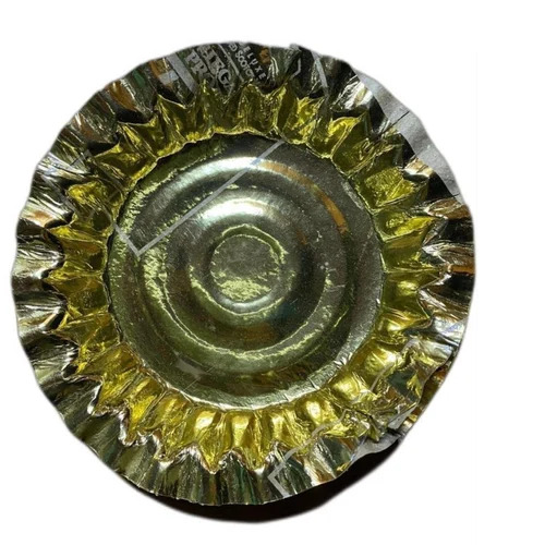 120 Gsm Golden Paper Plate