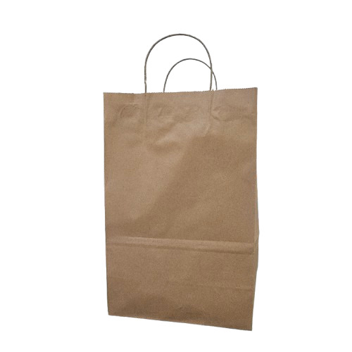 Brown Paper Bags with handle 6 x 4 x 9