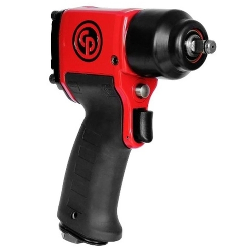 Chicago Pneumatic Cp724h Square Drive Impact Wrench - Steel, Red/Black | High Torque, Air Powered, Ergonomic Handle, Lightweight Design