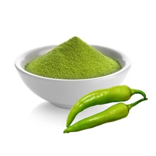 Dried Green chilli powder
