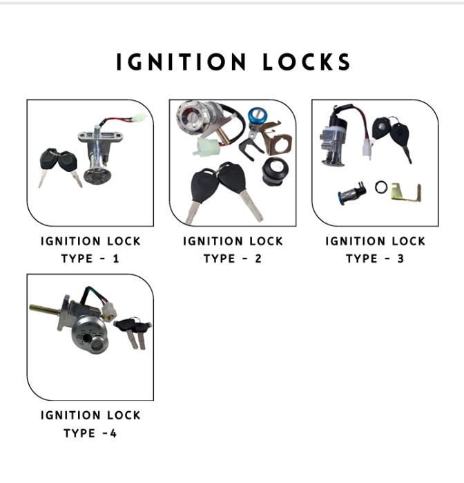 Electric Scooter Lock Set