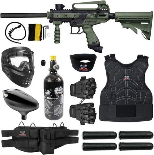 Genuine Arrival Maddog Tippmann Cronus Tactical Protective Paintball Gun Marker Starter Package