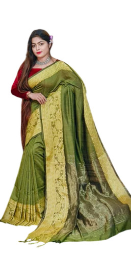 Handloom Cotton Sarees With Blouse Piece - 6m Length, Cotton Blouse | Breathable, Anti-Shrink, Comfortable Fit, Custom Color