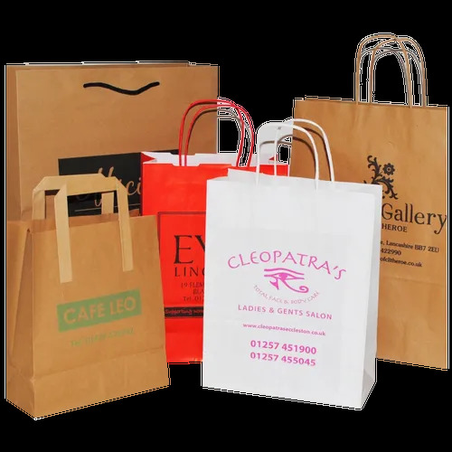 Multicolor Paper Shopping Bag